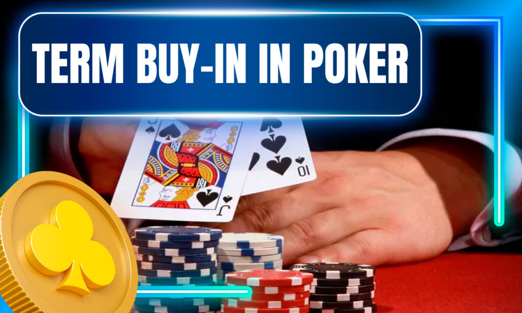 Poker cash game buy-in rules and terms